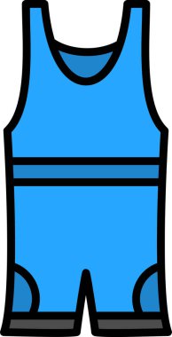 giysi simgesi basit illüstrasyon