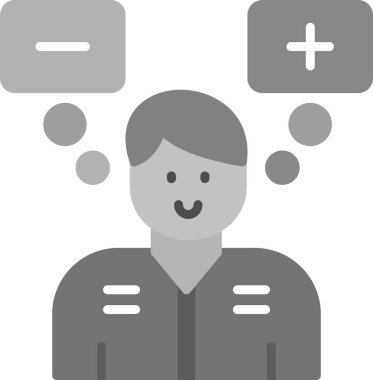 Fizibilite. Web simgesi vektör illüstrasyonu