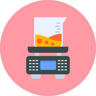 Kimyasal Ağırlık Ağı vektör çizimi