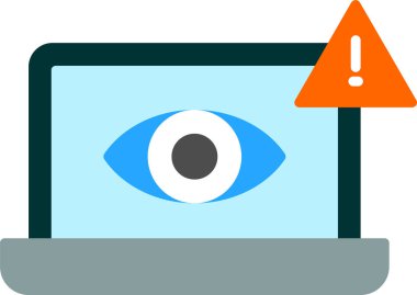 Casus mu? Web simgesi basit illüstrasyon