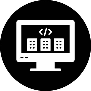 Çerçeve simgesi vektör çizimi