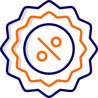 Basit ağ öneri ikonu vektörü