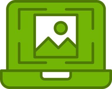 Çözüm. Web simgesi basit illüstrasyon 