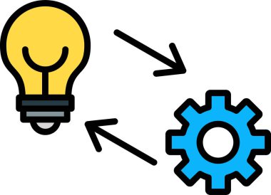  fikir web simgesi, vektör çizim