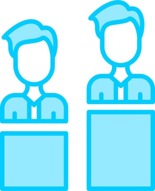 Durum raporu. Web simgesi basit illüstrasyon