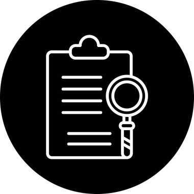 Tanımlama web simgesi vektör illüstrasyonu