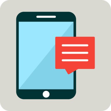 self servis. Web simgesi basit illüstrasyon