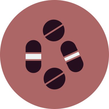 hap ikonu vektör illüstrasyonu 