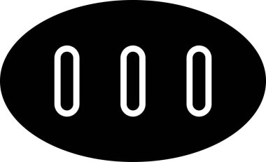 Fırın web simgesi vektör illüstrasyonu