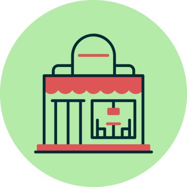 cafe web simgesi vektör illüstrasyonu