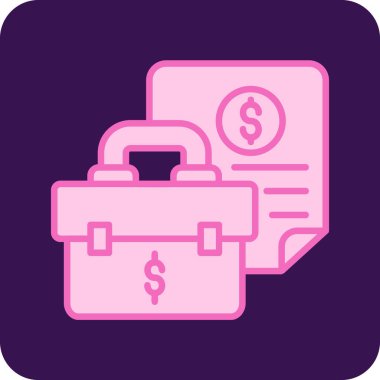 İş Yatırım simgesinin vektör illüstrasyonu