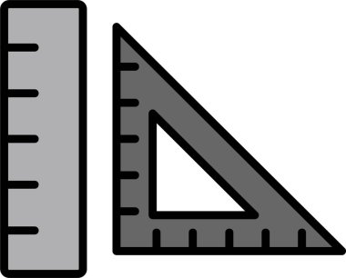 Geometri, yönetici simgesi. Basit resimleme