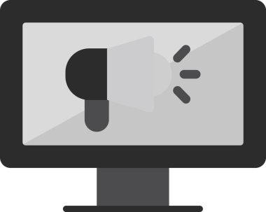 Eylem simgesine çağrı, vektör illüstrasyonu