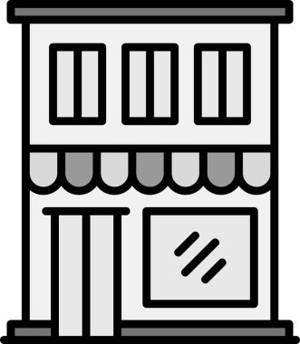 Restoran dairesi simgesi, vektör çizimi 