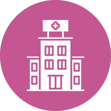 hastane simgesi oluşturma - taslak biçimi