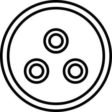 Bu yüzden ikon, vektör illüstrasyonu. Vuruş biçimi ağ, mobil, ui için kullanılabilir