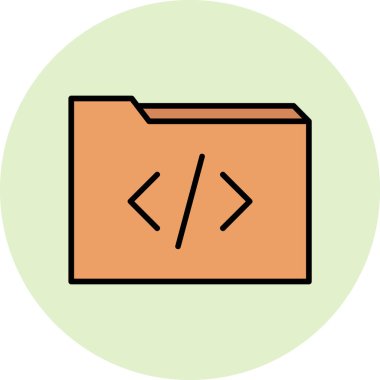 iş dizini, basit vektör resmi