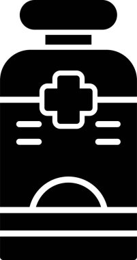 hap ikonu vektör illüstrasyonu 