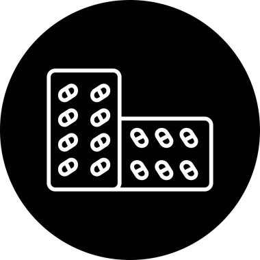 hap ikonu vektör illüstrasyonu 