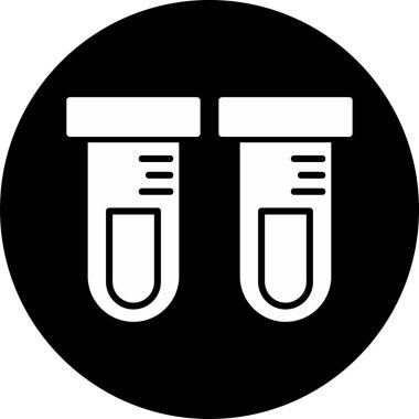 Test tüplerinin basit vektör çizimi