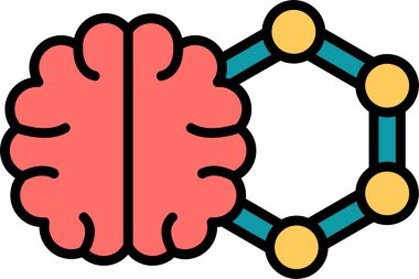 Öğrenmek. Web simgesi vektör illüstrasyonu
