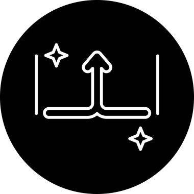 Oklar. Web simgesi basit illüstrasyon