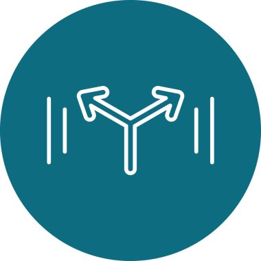 Oklar. Web simgesi basit illüstrasyon