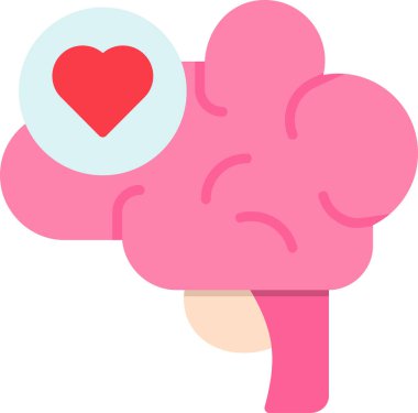 Zihinsel Sağlık ikonu konsept vektör çizimi