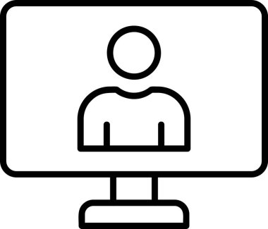 Geliştirici basit tasarım vektör çizimi