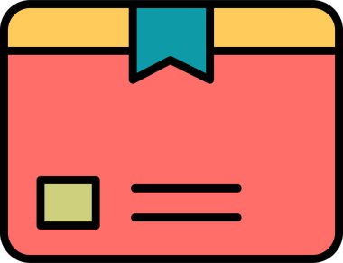 Basit ürün simgesi izole edilmiş arkaplan