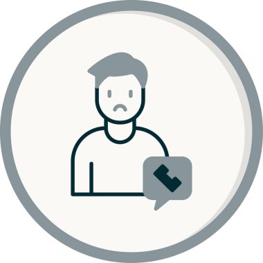 Anonim Web simgesi vektör illüstrasyonu