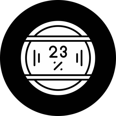 Modern İlerleme simgesinin vektör illüstrasyonu