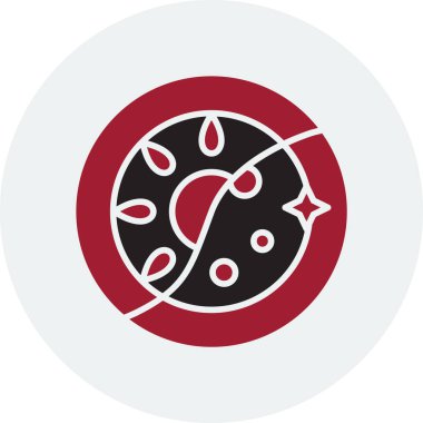 Gündüz ve Gece simgesi, vektör illüstrasyonu 