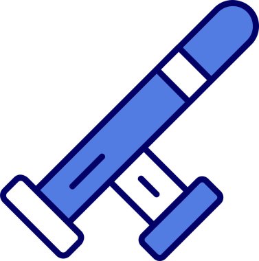 Baton web simgesi vektör illüstrasyonu