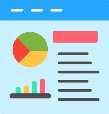 düz biçimli analiz veri tablosu simgesi