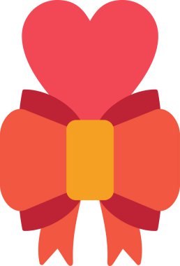 Kurdele yayı. Web simgesi basit tasarım