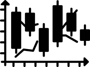 Japon şamdan iş simgesi vektörü