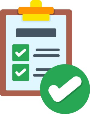 Doğrulama simgesinin temel doğrusal çizimi