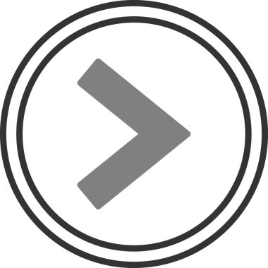 Simge simgesinden daha büyük, vektör illüstrasyonu basit tasarım