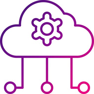 veri bulut hesaplama. Web simgesi