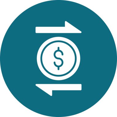 Aktarım simgesi vektör illüstrasyonu