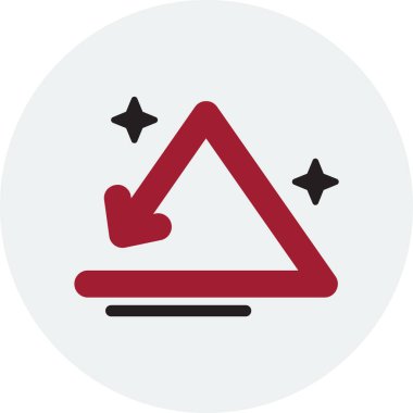 Oklar. Web simgesi basit illüstrasyon