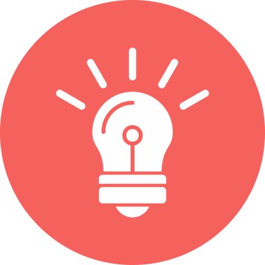 Ampul Ağı simgesi, vektör illüstrasyonu