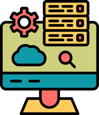 Büyüteçle araştırma konseptinin temel doğrusal resmi