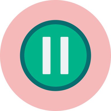 Paralel ağ simgesi, vektör illüstrasyonu