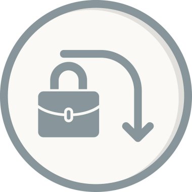 Görev modern simgesinin vektör çizimi