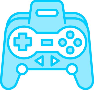 Oyun Denetleyici Web simgesi, vektör illüstrasyonu