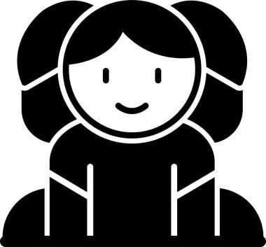 Peri Masalı ağ ikonu vektör illüstrasyonu