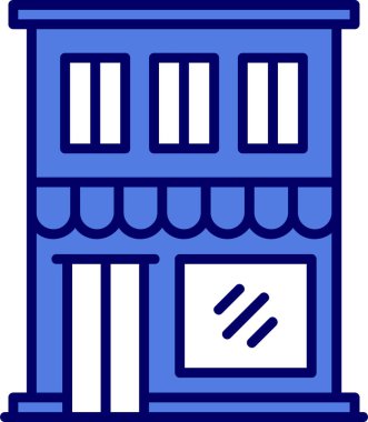 Restoran dairesi simgesi, vektör çizimi 