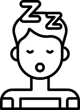 Uyku Ağı vektör çizimi